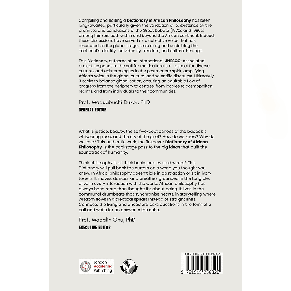 Dictionary of African Philosophy — hardcover