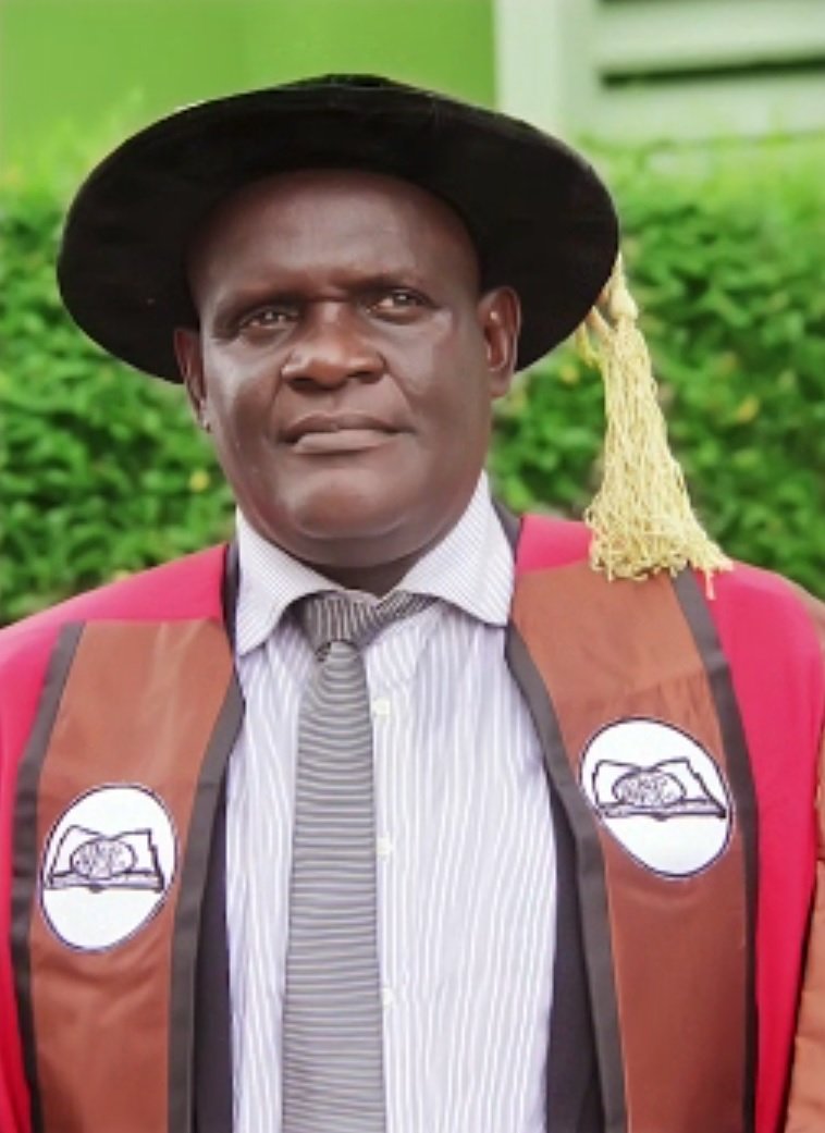 Prof. Maduabuchi Dukor in academic regalia