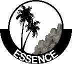 Essence Library emblem — palms and rock